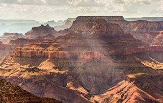 grand canyon park in summer