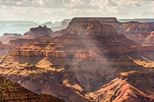 grand canyon park in summer